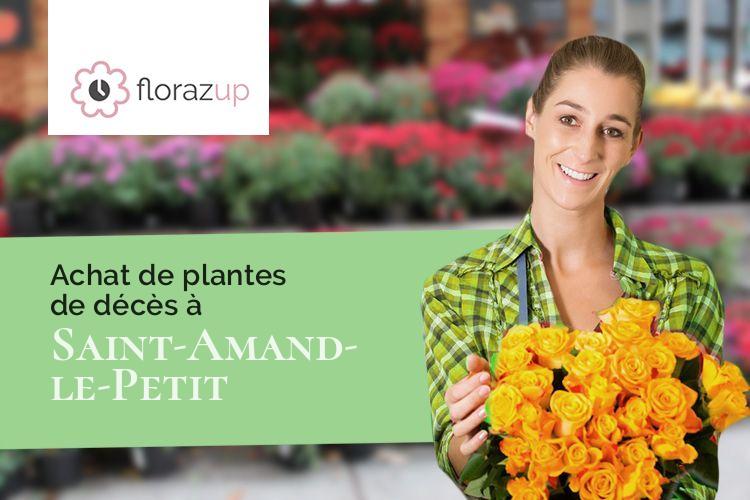 coupes de fleurs pour des obsèques à Saint-Amand-le-Petit (Haute-Vienne/87120)