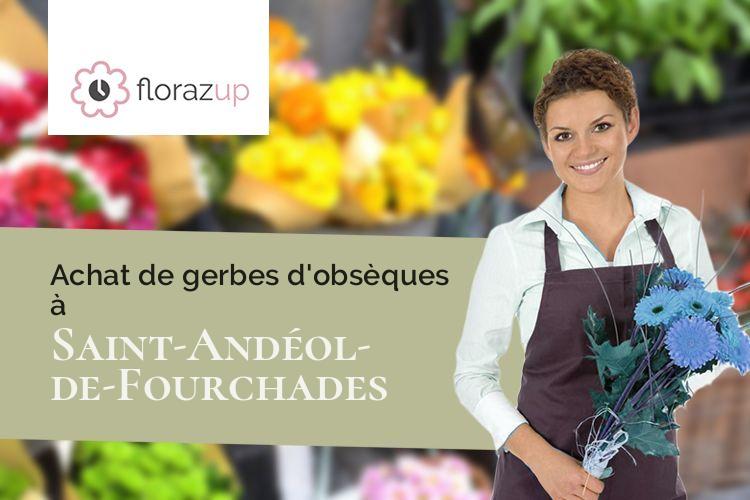 créations de fleurs pour un deuil à Saint-Andéol-de-Fourchades (Ardèche/07160)