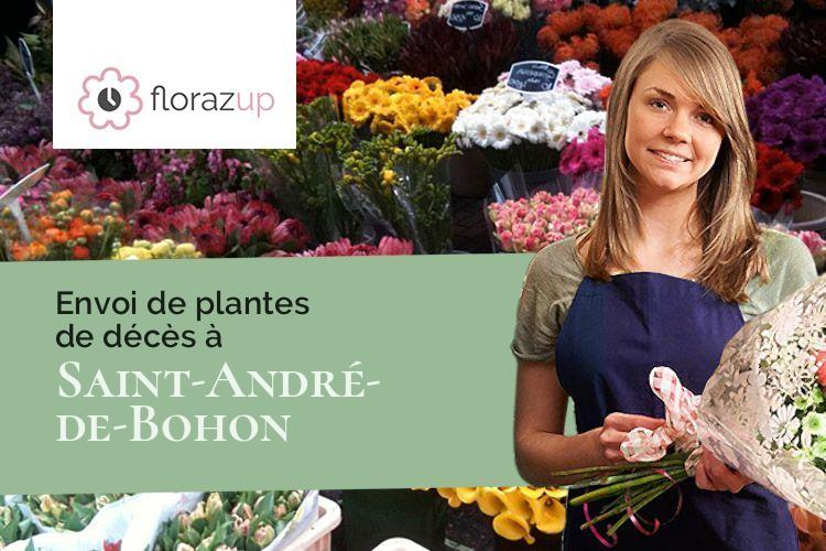 plantes pour une crémation à Saint-André-de-Bohon (Manche/50500)