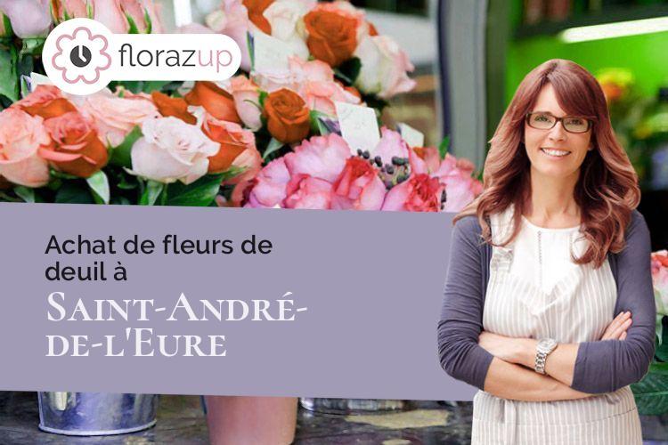 coupes de fleurs pour une crémation à Saint-André-de-l'Eure (Eure/27220)