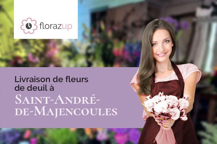 créations florales pour des obsèques à Saint-André-de-Majencoules (Gard/30570)