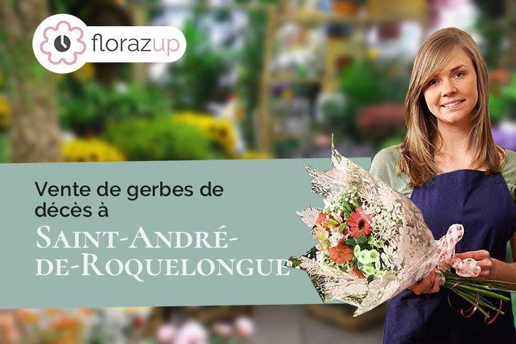 créations florales pour une crémation à Saint-André-de-Roquelongue (Aude/11200)