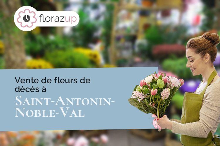 coupes de fleurs pour des funérailles à Saint-Antonin-Noble-Val (Tarn-et-Garonne/82140)