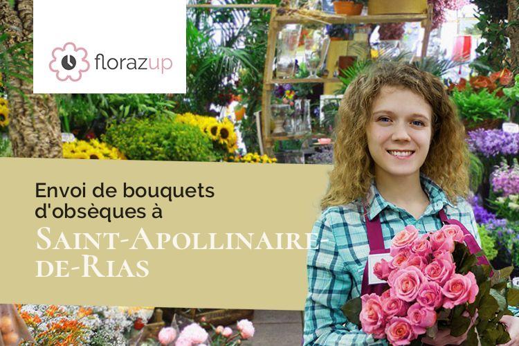 créations florales pour une crémation à Saint-Apollinaire-de-Rias (Ardèche/07240)