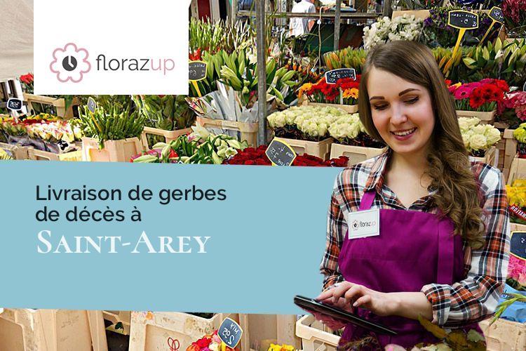 créations de fleurs pour un deuil à Saint-Arey (Isère/38350)