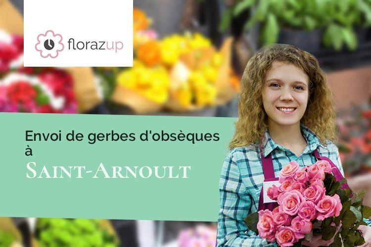 fleurs deuil pour une crémation à Saint-Arnoult (Loir-et-Cher/41800)