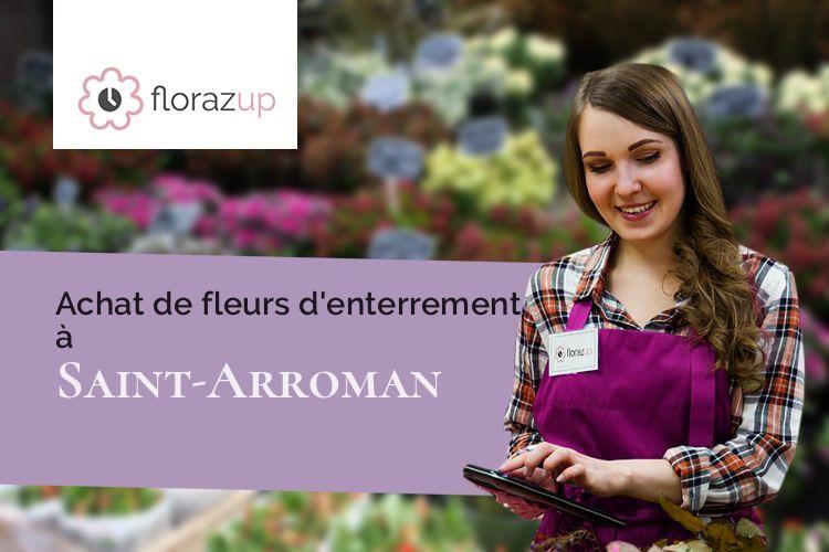 bouquets de fleurs pour un deuil à Saint-Arroman (Gers/32300)
