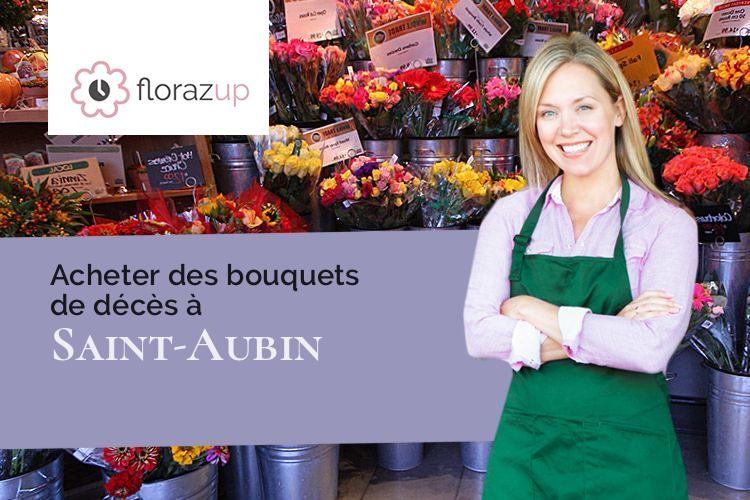 coupes de fleurs pour un décès à Saint-Aubin (Essonne/91190)