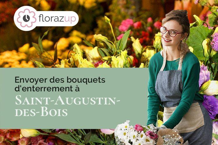 compositions florales pour un deuil à Saint-Augustin-des-Bois (Maine-et-Loire/49170)