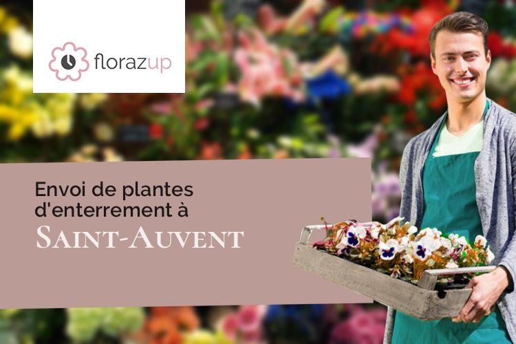 coupes de fleurs pour une crémation à Saint-Auvent (Haute-Vienne/87310)