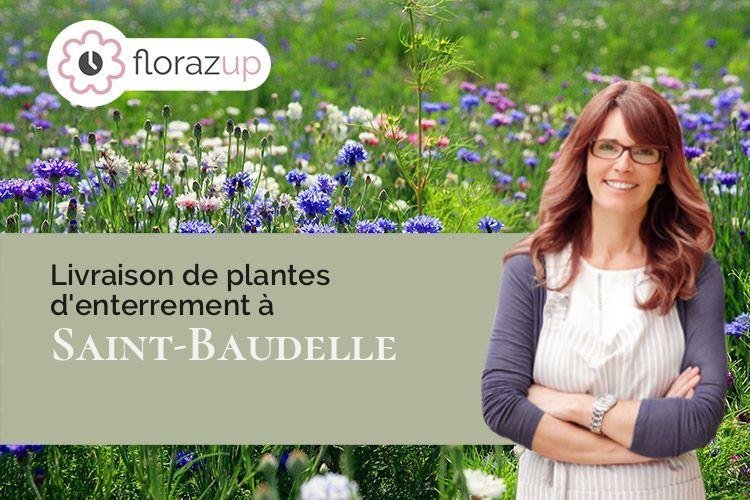 plantes pour un deuil à Saint-Baudelle (Mayenne/53100)