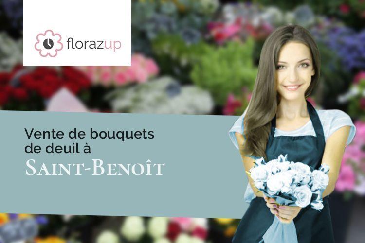 coupes de fleurs pour une crémation à Saint-Benoît (Ain/01300)