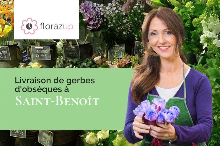 créations de fleurs pour des obsèques à Saint-Benoît (Aude/11230)