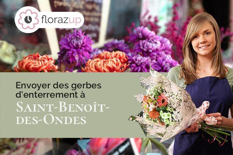 couronnes florales pour une crémation à Saint-Benoît-des-Ondes (Ille-et-Vilaine/35114)