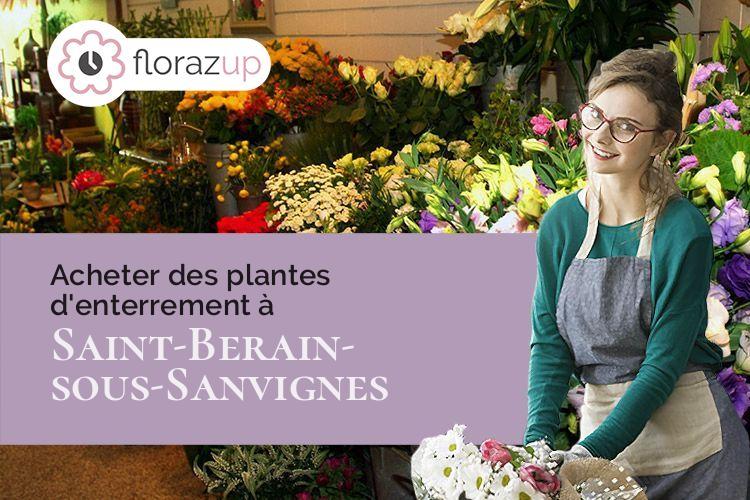 coupes de fleurs pour un décès à Saint-Berain-sous-Sanvignes (Saône-et-Loire/71300)