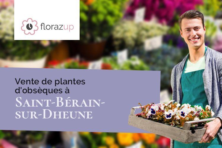 plantes pour un deuil à Saint-Bérain-sur-Dheune (Saône-et-Loire/71510)