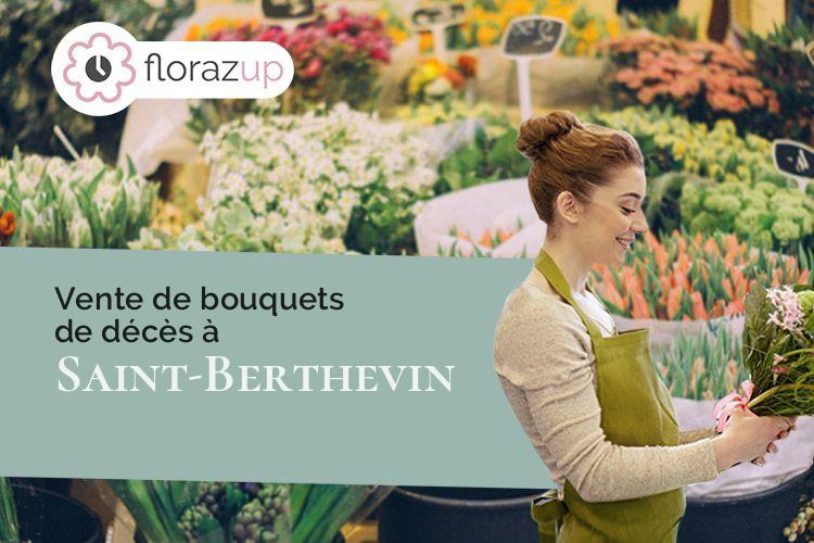 coupes de fleurs pour un deuil à Saint-Berthevin (Mayenne/53940)