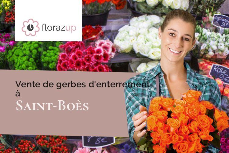 créations florales pour des obsèques à Saint-Boès (Pyrénées-Atlantiques/64300)
