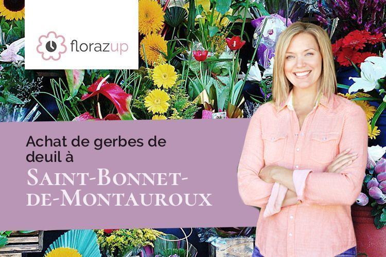 créations florales pour des funérailles à Saint-Bonnet-de-Montauroux (Lozère/48600)