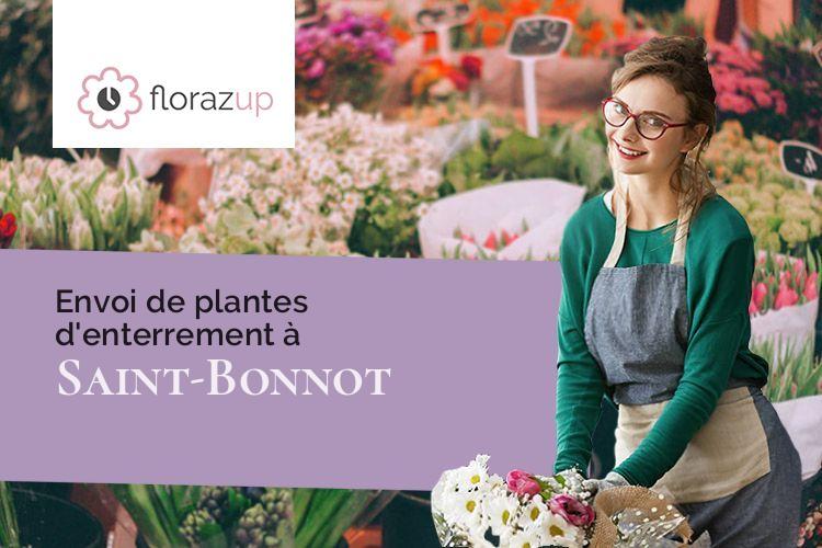 bouquets de fleurs pour un deuil à Saint-Bonnot (Nièvre/58700)