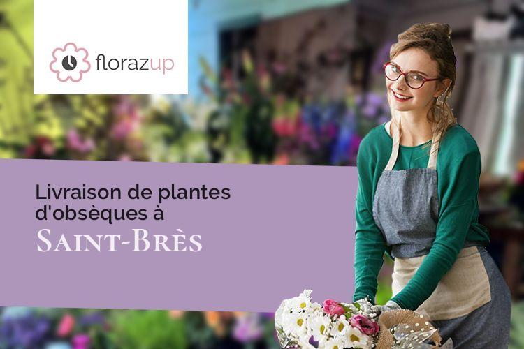 coupes de fleurs pour un deuil à Saint-Brès (Gers/32120)