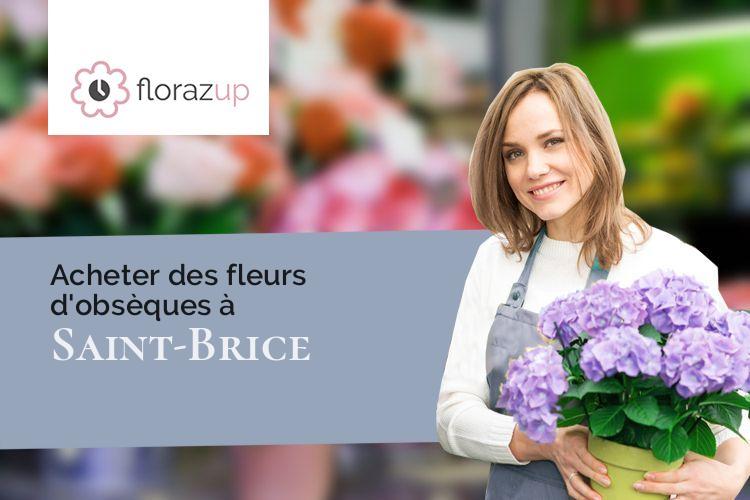 bouquets de fleurs pour une crémation à Saint-Brice (Mayenne/53290)