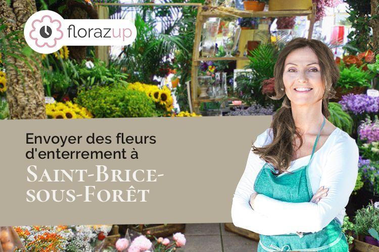 coupes de fleurs pour des funérailles à Saint-Brice-sous-Forêt (Val-d'Oise/95350)