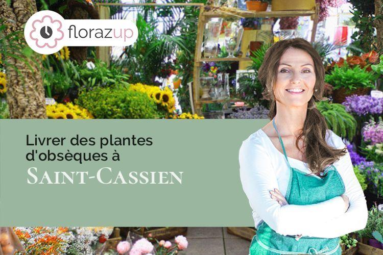 créations florales pour un enterrement à Saint-Cassien (Isère/38500)