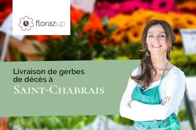 coupes de fleurs pour des funérailles à Saint-Chabrais (Creuse/23130)