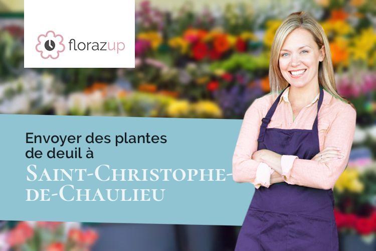 plantes pour des obsèques à Saint-Christophe-de-Chaulieu (Orne/61800)