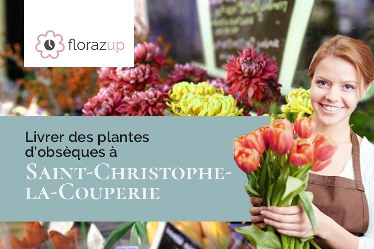 coupes de fleurs pour une crémation à Saint-Christophe-la-Couperie (Maine-et-Loire/49270)