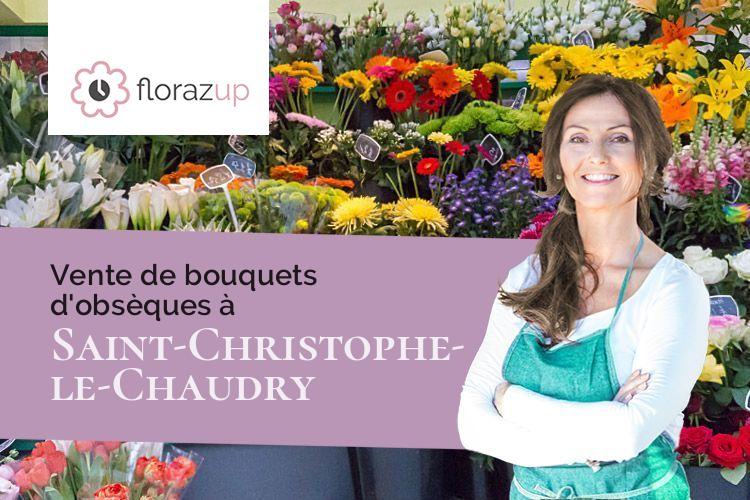 coupes de fleurs pour une crémation à Saint-Christophe-le-Chaudry (Cher/18270)
