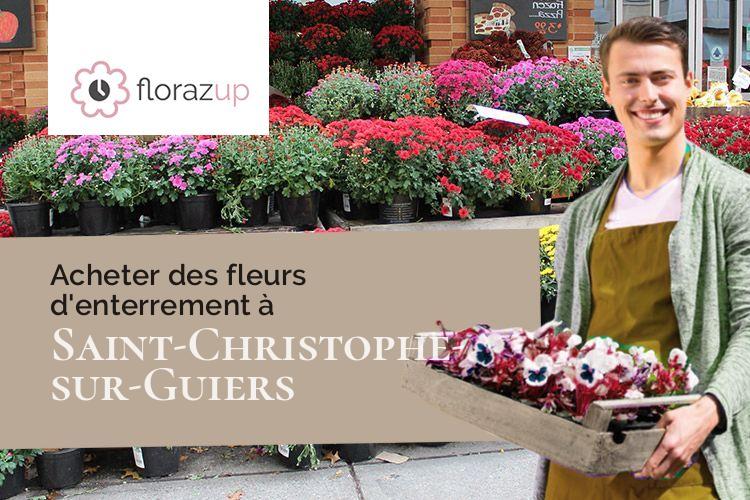 coupes de fleurs pour une crémation à Saint-Christophe-sur-Guiers (Isère/38380)