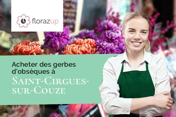 créations florales pour un décès à Saint-Cirgues-sur-Couze (Puy-de-Dôme/63320)