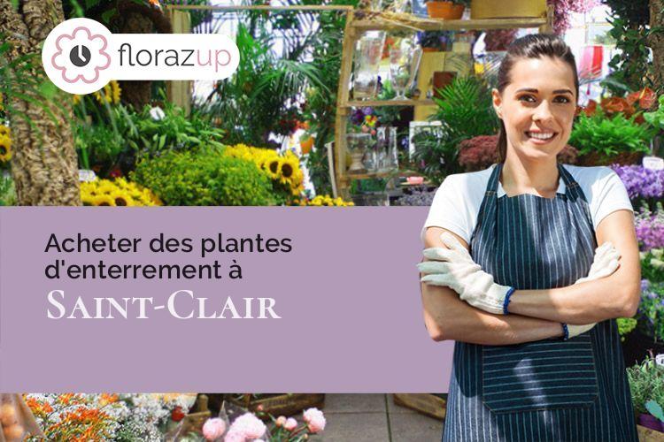 bouquets de fleurs pour un décès à Saint-Clair (Ardèche/07430)