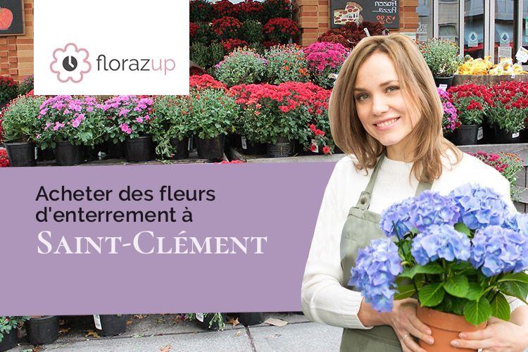 gerbes de fleurs pour une crémation à Saint-Clément (Aisne/02360)