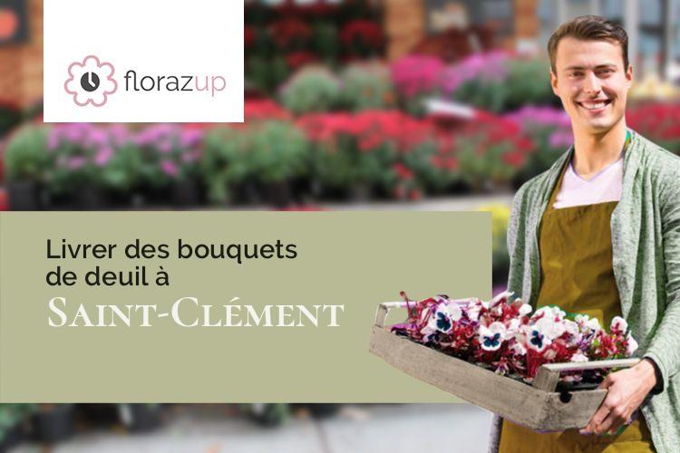 compositions florales pour des obsèques à Saint-Clément (Ardèche/07310)