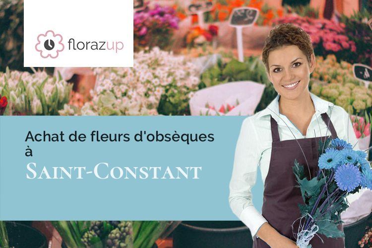 créations florales pour des funérailles à Saint-Constant (Cantal/15600)