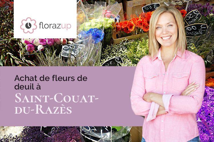 plantes pour des obsèques à Saint-Couat-du-Razès (Aude/11300)