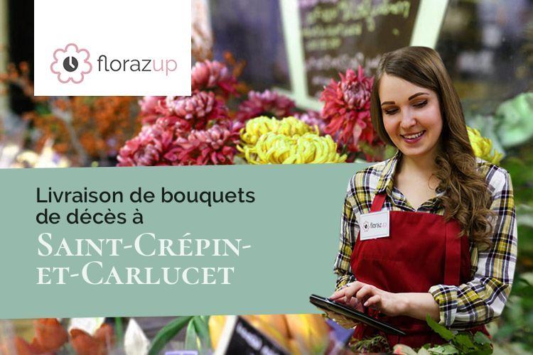 créations de fleurs pour une crémation à Saint-Crépin-et-Carlucet (Dordogne/24590)