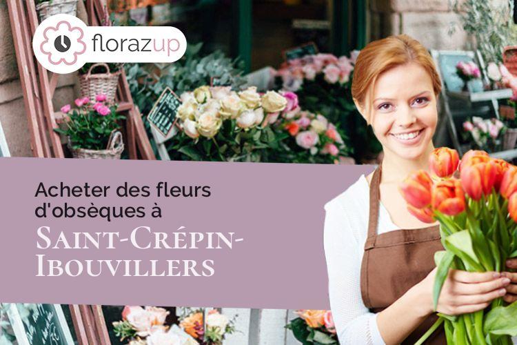 créations florales pour une crémation à Saint-Crépin-Ibouvillers (Oise/60149)