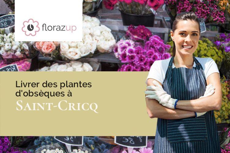 croix de fleurs pour un enterrement à Saint-Cricq (Gers/32430)