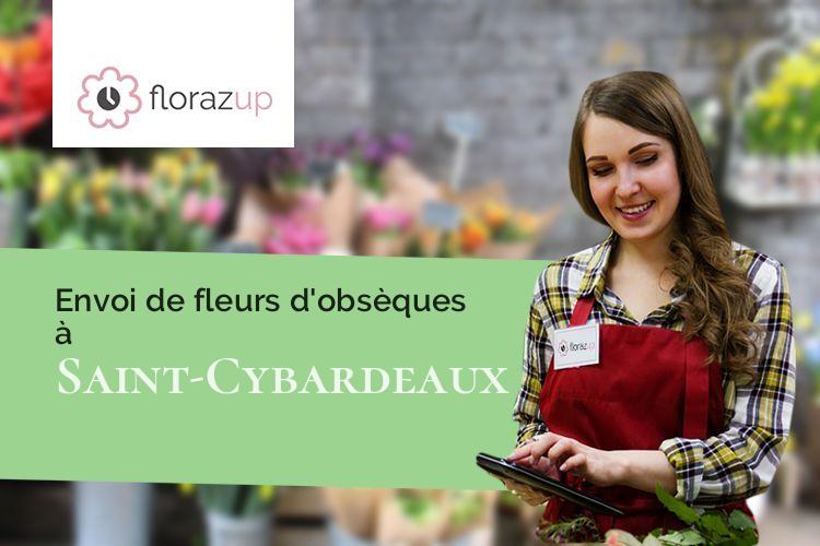coupes de fleurs pour un décès à Saint-Cybardeaux (Charente/16170)