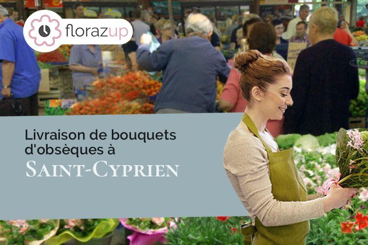 créations florales pour une crémation à Saint-Cyprien (Loire/42160)