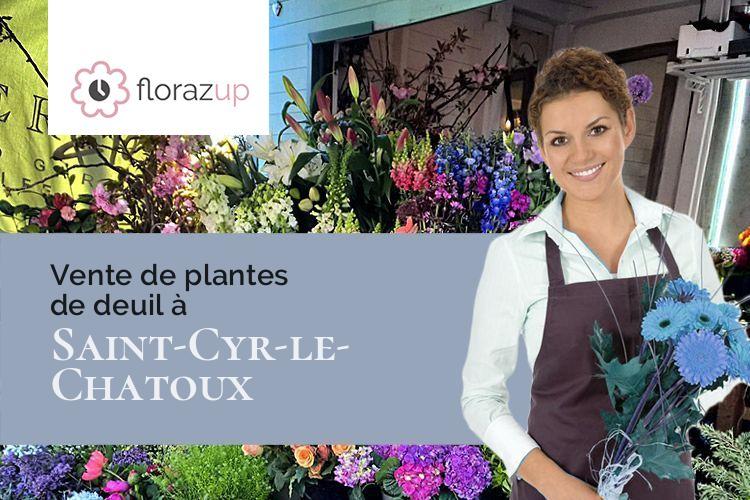 coupes de fleurs pour un décès à Saint-Cyr-le-Chatoux (Rhône/69870)