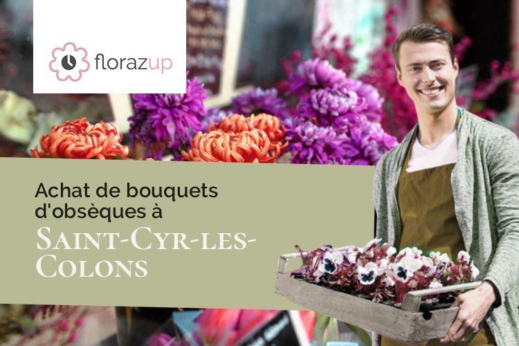 créations de fleurs pour un deuil à Saint-Cyr-les-Colons (Yonne/89800)