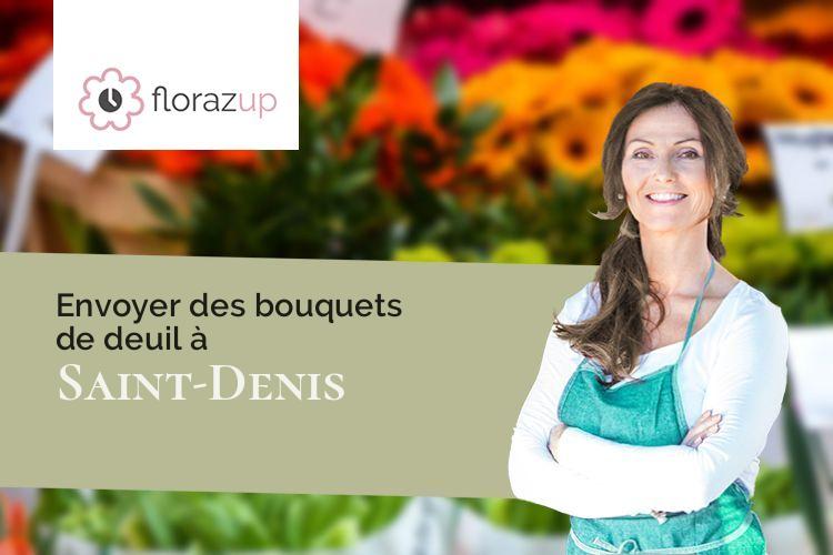créations de fleurs pour un décès à Saint-Denis (Aude/11310)