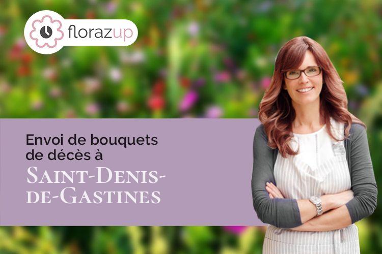 coupes de fleurs pour des funérailles à Saint-Denis-de-Gastines (Mayenne/53500)