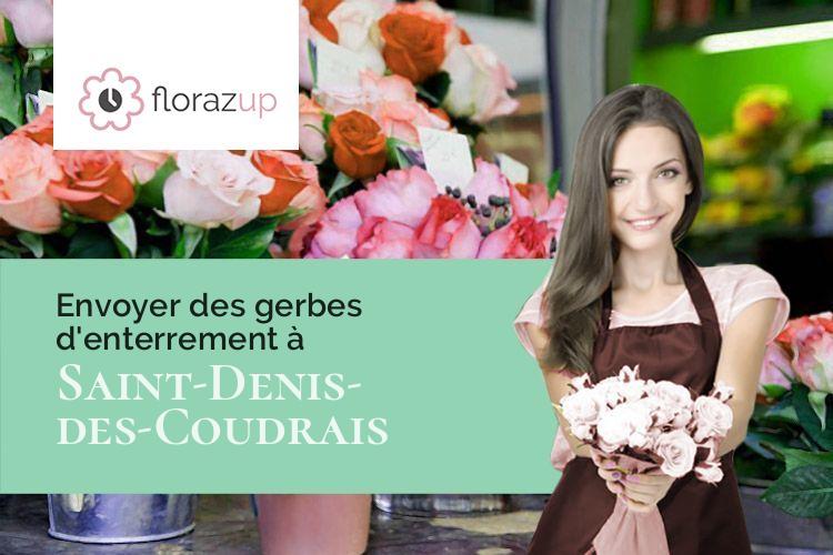 plantes pour un deuil à Saint-Denis-des-Coudrais (Sarthe/72110)