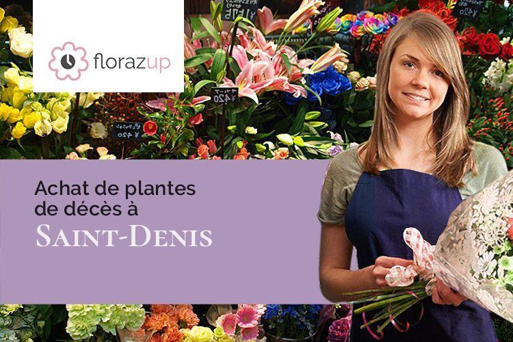 fleurs deuil pour un décès à Saint-Denis (Gard/30500)